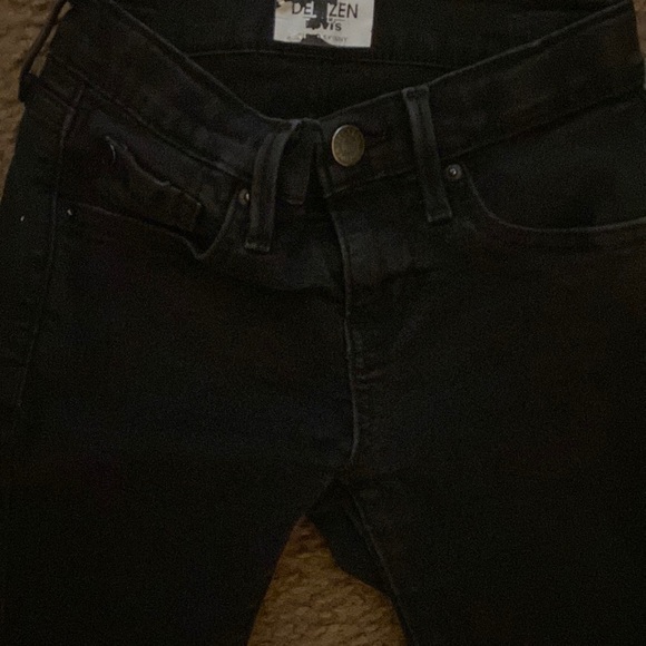 DENIZEN° from Levi's° Girls' Super Skinny Mid-Rise Jeans - Black 7 - Picture 3 of 12
